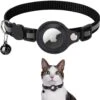 Apple Airtag Cat Collar -Petkit Shop black
