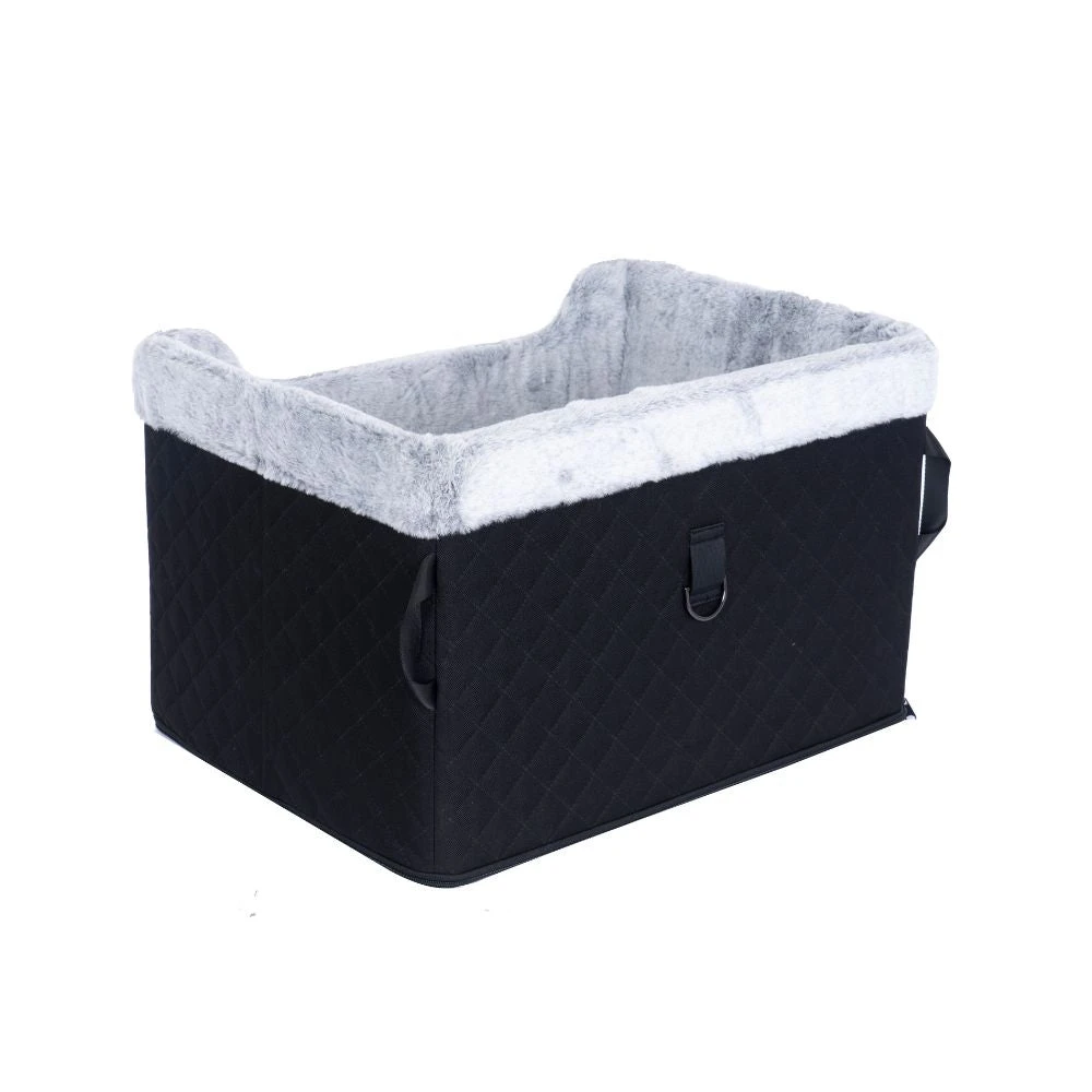 Elevated Dog Car Seat Black | Medium 7 Elevated Dog Car Seat Black | Medium - Image 5