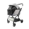 Ibiyaya InstaCollapse Detachable Dog Stroller, Taupe 1 Ibiyaya InstaCollapse Detachable Dog Stroller, Taupe -Petkit Shop dsc01576 1000