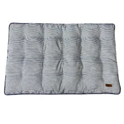 Luxury Dog Crate Mattress, Blue Denim Stripe -Petkit Shop e4653ad84bbb8a4763fac2852f4218b