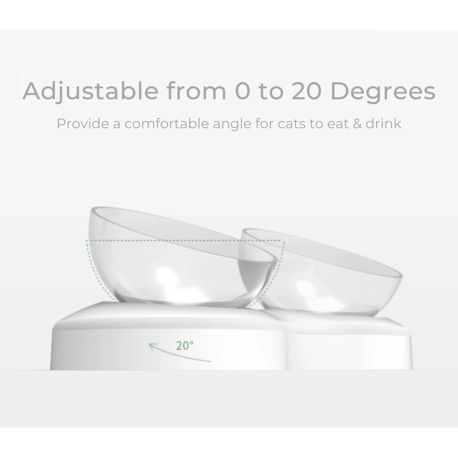 Elspet Adjustable Double Raised Cat Bowl 4 Elspet Adjustable Double Raised Cat Bowl - Image 2