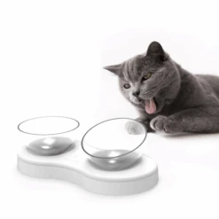 Elspet Adjustable Double Raised Cat Bowl
