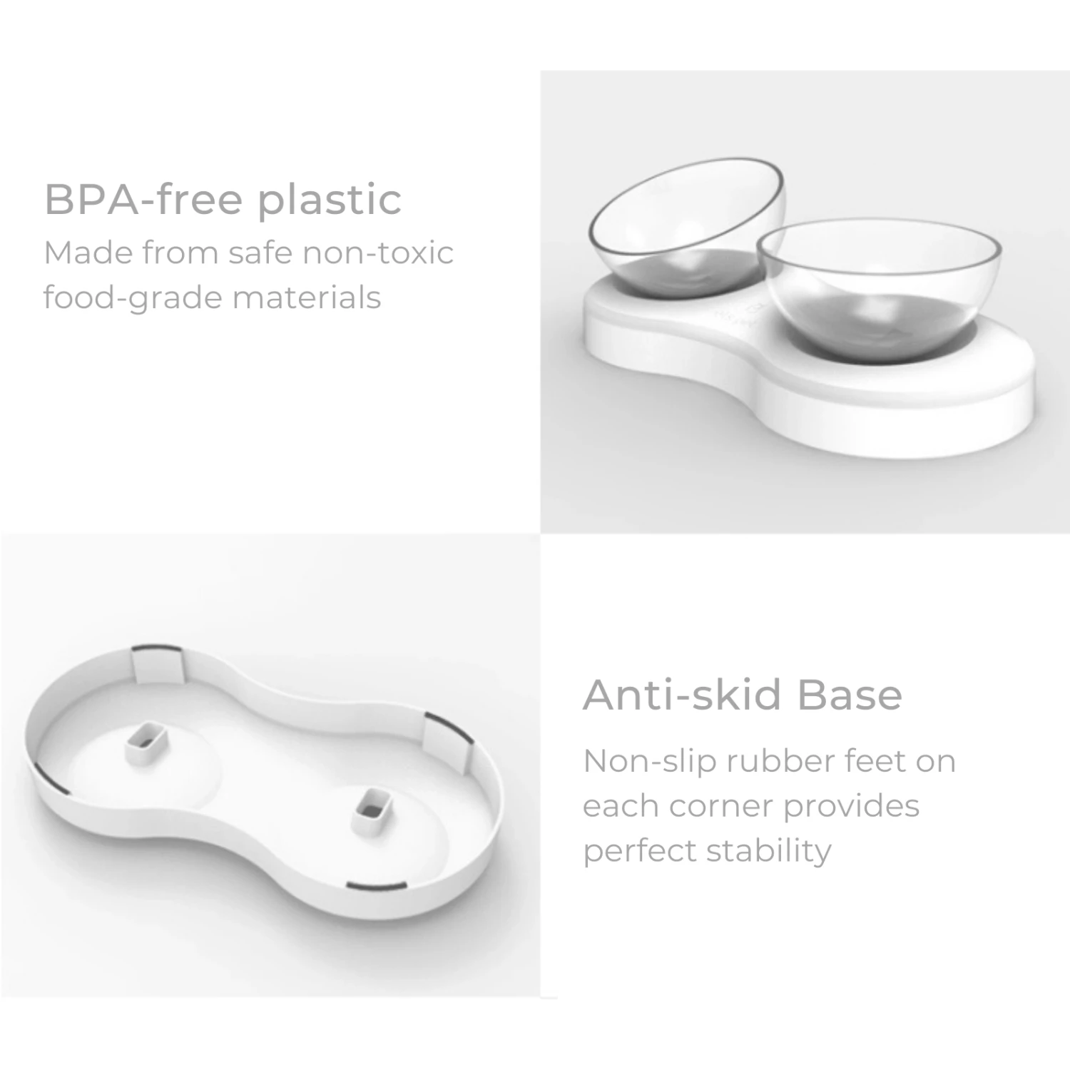 Elspet Adjustable Double Raised Cat Bowl 7 Elspet Adjustable Double Raised Cat Bowl - Image 5