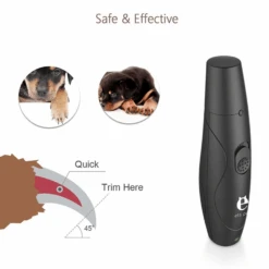 Elspet Pet Nail Grinder - USB Rechargeable -Petkit Shop elspet pet grooming elspet pet nail grinder with 3 trimmer ports usb rechargeable 14771057983591