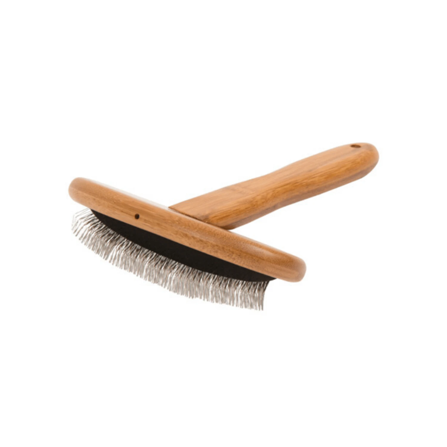 Natural Bamboo Slicker Brush For Dogs & Cats 7 Natural Bamboo Slicker Brush For Dogs & Cats - Image 5