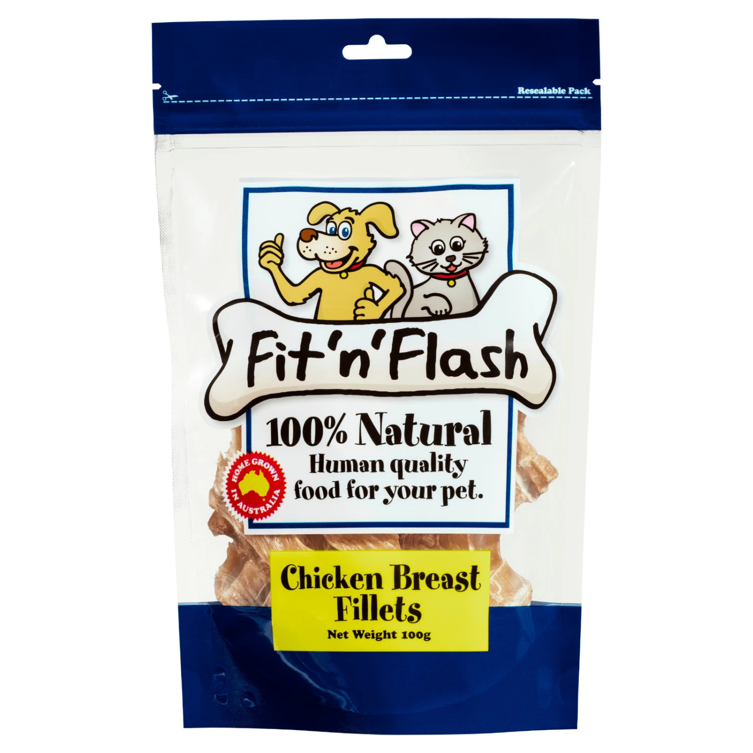 Fit'n’Flash Natural Dog Treats | Chicken 4 Fit'n’Flash Natural Dog Treats | Chicken - Image 2