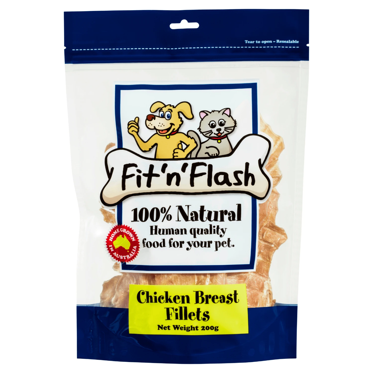 Fit'n’Flash Natural Dog Treats | Chicken 5 Fit'n’Flash Natural Dog Treats | Chicken - Image 3