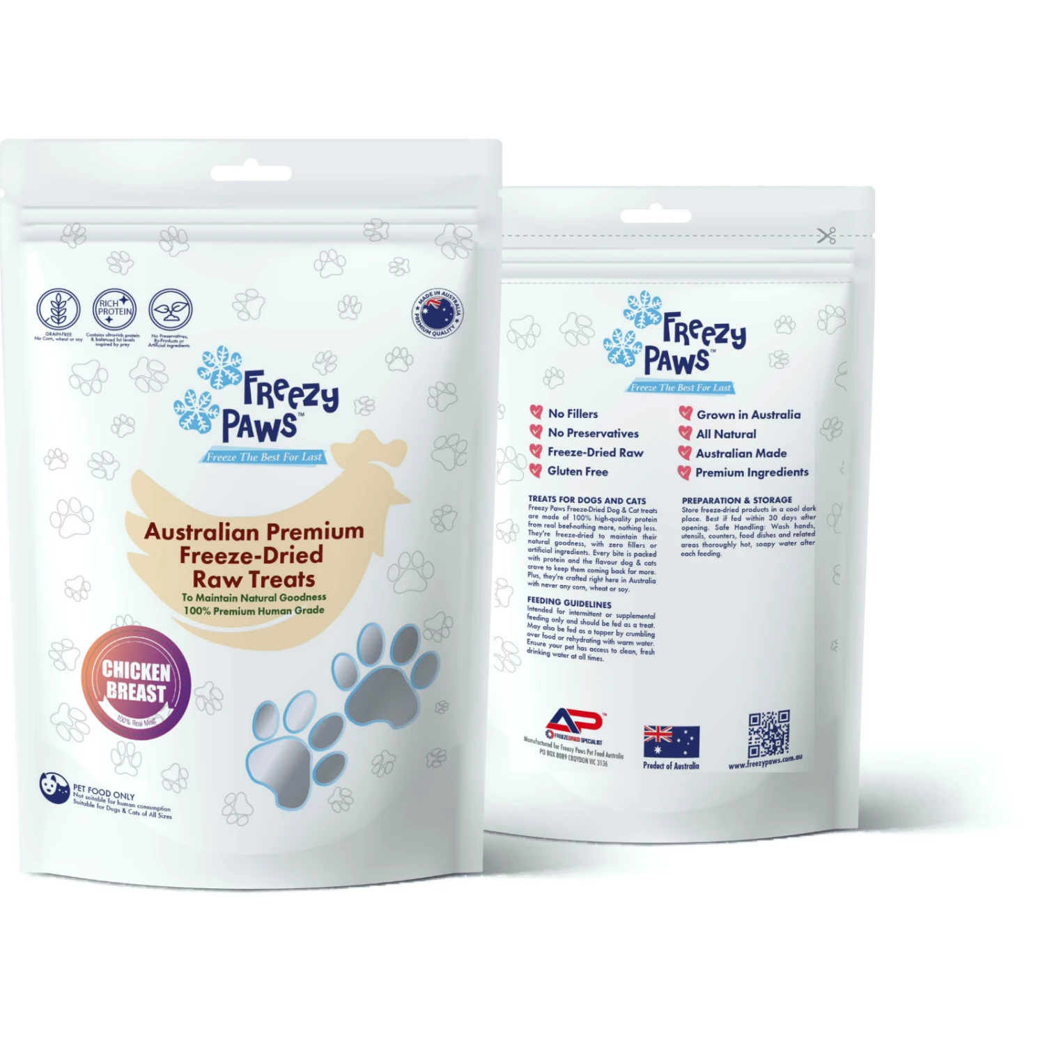 Human Grade Freeze-Dried Pet Treats | Chicken Breast 4 Human Grade Freeze-Dried Pet Treats | Chicken Breast - Image 2