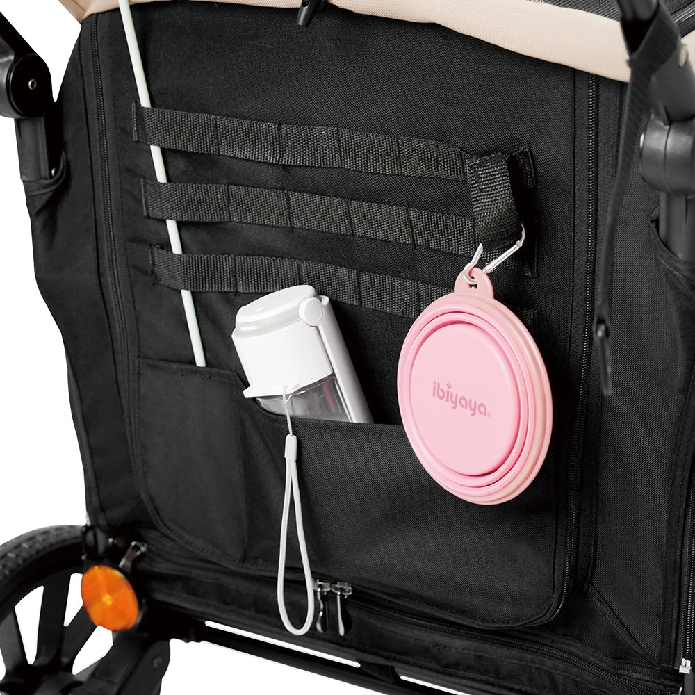 Ibiyaya Minika 3-in-1 Pet Stroller System, Arizona Tan 13 Ibiyaya Minika 3-in-1 Pet Stroller System, Arizona Tan - Image 11