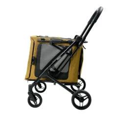 Ibiyaya BigBuddy Pet Stroller And Crate Combo, Camel -Petkit Shop fs2480 cb web 03