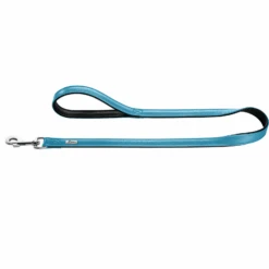 Hunter Premium Capri Leather Dog Leash -Petkit Shop hunter international dog leash teal black 15 110 1 5x110cm hunter premium capri leather dog leash 3866231242855