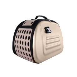 Ibiyaya Classic EVA Collapsible Pet Carrier Bag, Beige -Petkit Shop ibiyaya pet carrier ibiyaya classic eva collapsible pet carrier bag beige 31853691502791