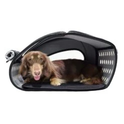 Ibiyaya EVA 4-in-1 Combo Pet Carrier On Wheels, Chocolate -Petkit Shop ibiyaya pet carrier ibiyaya eva 4 in 1 combo pet carrier on wheels chocolate 31867037089991