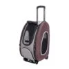 Ibiyaya EVA 4-in-1 Combo Pet Carrier On Wheels, Chocolate -Petkit Shop ibiyaya pet carrier ibiyaya eva 4 in 1 combo pet carrier on wheels chocolate 6641739694183