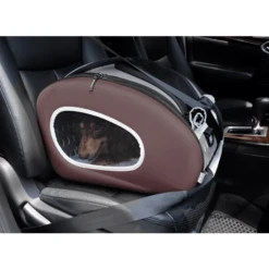 Ibiyaya EVA 4-in-1 Combo Pet Carrier On Wheels, Chocolate -Petkit Shop ibiyaya pet carrier ibiyaya eva 4 in 1 combo pet carrier on wheels chocolate 6641745985639