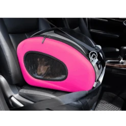 Ibiyaya EVA 4-in-1 Combo Pet Carrier On Wheels, Hot Pink -Petkit Shop ibiyaya pet carrier ibiyaya eva 4 in 1 combo pet carrier on wheels hot pink 31870988124359