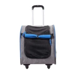 Ibiyaya Liso Backpack Trolley Pet Carrier On Wheels, Slate Sapphire 19 Ibiyaya Liso Backpack Trolley Pet Carrier On Wheels, Slate Sapphire -Petkit Shop ibiyaya pet carrier ibiyaya liso backpack trolley pet carrier on wheels slate sapphire 15532639125607