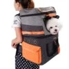 Ibiyaya Two-Tier Pet Backpack -Petkit Shop ibiyaya pet carrier ibiyaya two tier pet backpack hands free carrier bag 12kg 12481077772391
