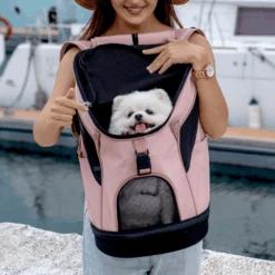 Ibiyaya Ultralight-Pro Backpack Pet Carrier, Coral Pink 27 Ibiyaya Ultralight-Pro Backpack Pet Carrier, Coral Pink -Petkit Shop ibiyaya pet carrier ibiyaya ultralight pro backpack pet carrier coral pink 30021090148551