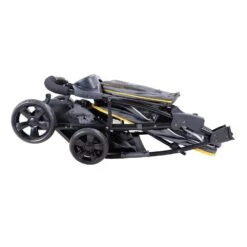 Ibiyaya Cloud 9 Pet Stroller For Dogs & Cats, Mustard Yellow -Petkit Shop ibiyaya pet pram ibiyaya cloud 9 pet stroller for dogs cats up to 20kg mustard yellow 31853838336199