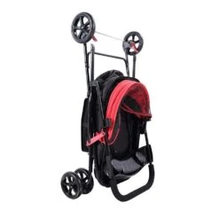 Ibiyaya Easy Strolling Pet Buggy Pram, Rouge -Petkit Shop ibiyaya pet pram ibiyaya easy strolling pet buggy pram rouge 31854067646663