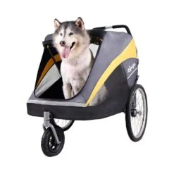 Ibiyaya Hercules V2 Heavy Duty Pet Stroller For Large Dogs -Petkit Shop ibiyaya pet pram ibiyaya hercules heavy duty pro pet stroller v2 for large dogs 31866454573255