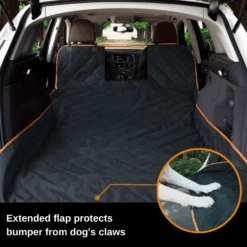 IBuddy Waterproof SUV Cargo Liner Cover For Dogs 14 IBuddy Waterproof SUV Cargo Liner Cover For Dogs -Petkit Shop ibuddy car travel ibuddy waterproof suv cargo liner cover for dogs 31864597446855