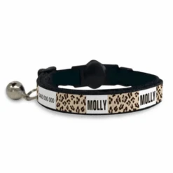 Personalised Cat Collar - Leopard