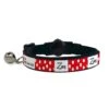 Personalised Cat Collar - Spots Red 2 Personalised Cat Collar - Spots Red -Petkit Shop id pet cat collar personalised cat collar spots red 3908024959079