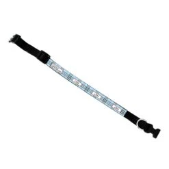 Personalised Dog Collar - Furberry, Blue -Petkit Shop id pet dog collar personalised dog collar furberry blue 3907996156007