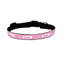 Personalised Dog Collar - Pink Sprinkles