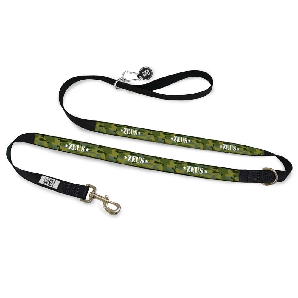 Personalised Dog Leash - Camouflage 3 Personalised Dog Leash - Camouflage