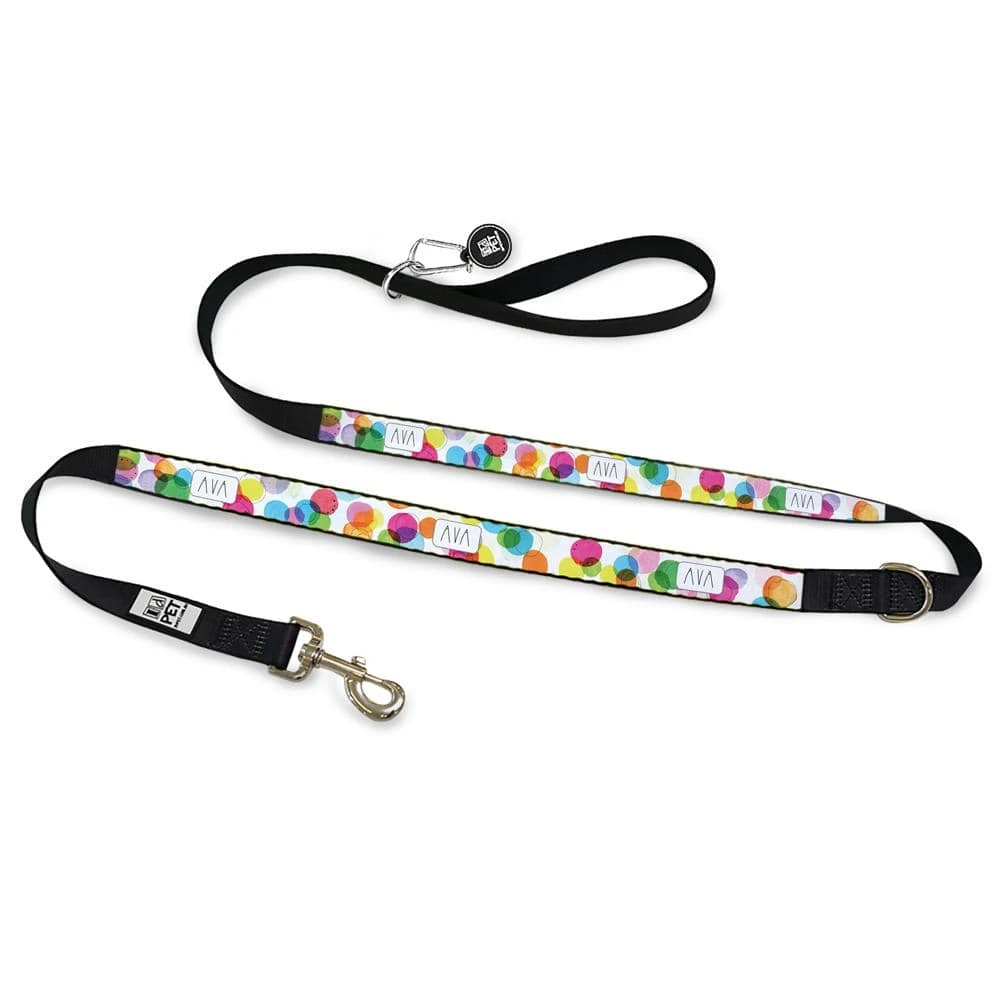 Personalised Dog Leash - Confetti 3 Personalised Dog Leash - Confetti