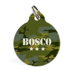 Pet ID Tag - Camouflage