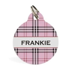 Pet ID Tag - Furberry, Pink