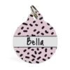 Pet ID Tag - Squiggle, Pink -Petkit Shop id pet id tag pet id tag squiggle pink 3908067295335