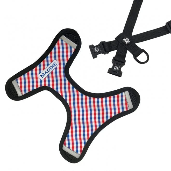 Personalised Pet Harness - Picnic Time 4 Personalised Pet Harness - Picnic Time - Image 2