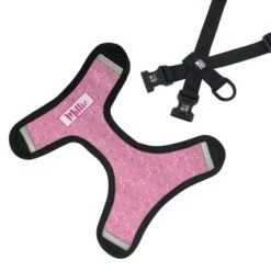 Personalised Pet Harness - Pink Sprinkles -Petkit Shop id pet pet harness personalised pet harness pink sprinkles 36961414775003