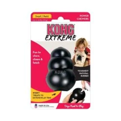 Kong Extreme Classic Black - Ultra Tough Dog Chew Toy -Petkit Shop kong dog toy kong extreme classic black ultra tough dog chew toy 14057449914471