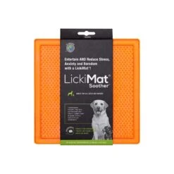 Lickimat Classic Soother Licking Mat For Dogs & Cats -Petkit Shop lickimat pet bowl lickimat classic soother slow feed licking mat for dogs cats 31855940042951