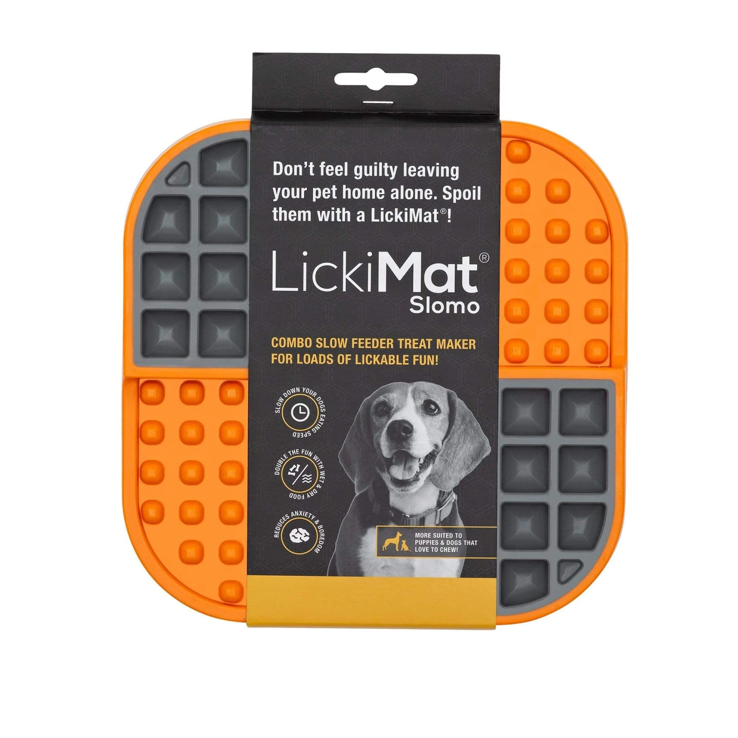 Lickimat Slomo 2-in-1 Licking Mat For Dogs & Cats 7 Lickimat Slomo 2-in-1 Licking Mat For Dogs & Cats - Image 5