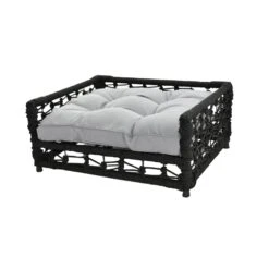 Hondje Outdoor Wicker Rope Elevated Dog Bed Small 9 Hondje Outdoor Wicker Rope Elevated Dog Bed Small -Petkit Shop modern pets dog bed hondje outdoor wicker rope elevated dog bed small 37005794279643