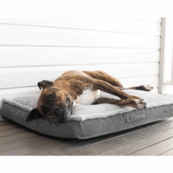 Luxury Dog Mattress Orthopedic, Storm Grey -Petkit Shop modern pets dog bed luxury dog mattress orthopedic storm grey 28712052555975