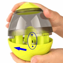 Dog Tumbler Feeder Toy, Green -Petkit Shop modern pets dog toy dog tumbler feeder toy w bonus snacks green 6872129208423