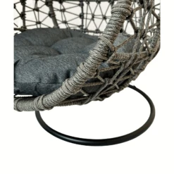 Esmee II Wicker Rope Hanging Pet Bed, Grey 11 Esmee II Wicker Rope Hanging Pet Bed, Grey -Petkit Shop modern pets pet bed esmee ii wicker rope hanging pet bed 36685622837467