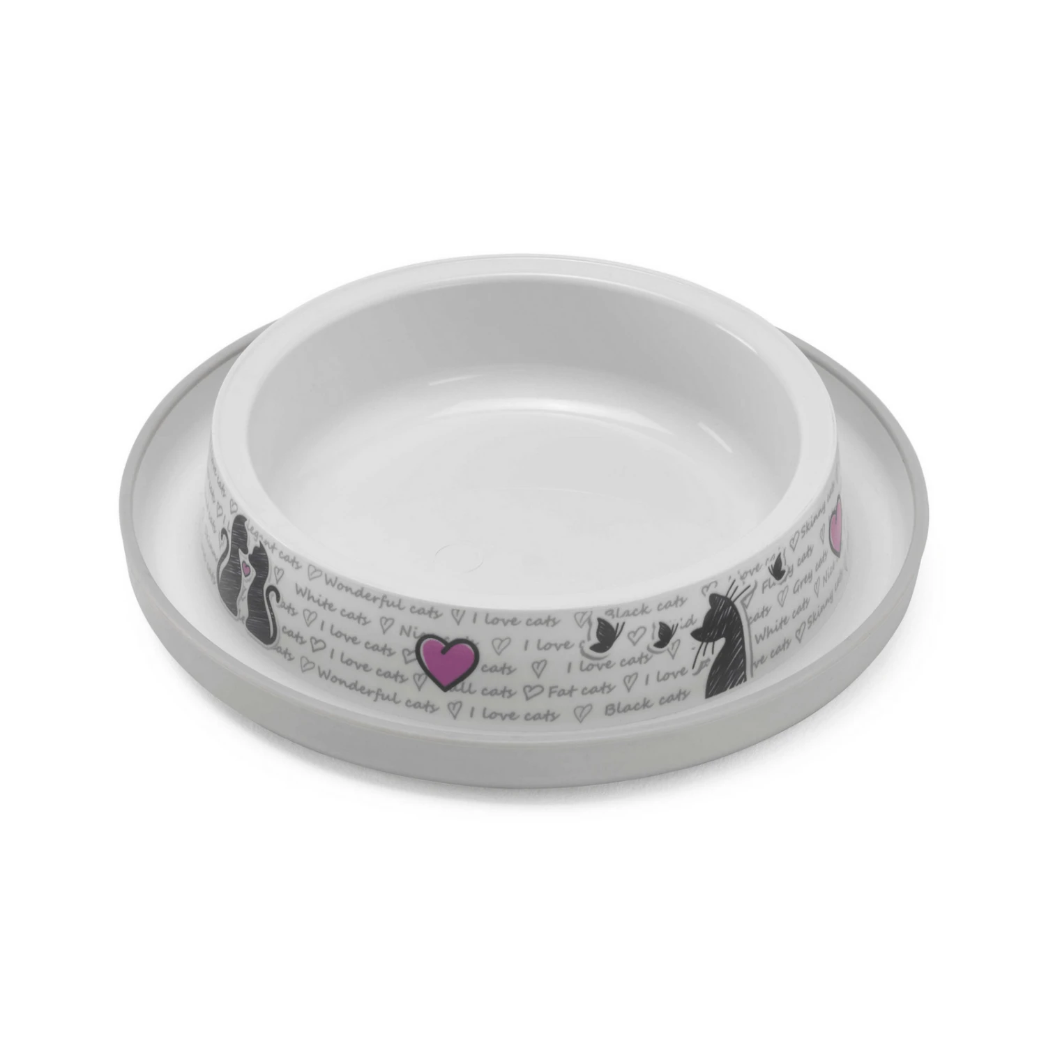 Moderna Ant Proof Cat Bowl | Cats In Love 2 Moderna Ant Proof Cat Bowl | Cats In Love