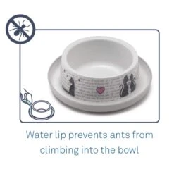 Moderna Ant Proof Cat Bowl | Cats In Love 7 Moderna Ant Proof Cat Bowl | Cats In Love -Petkit Shop moderna pet bowl moderna cats in love ant proof cat bowl 31864796184775