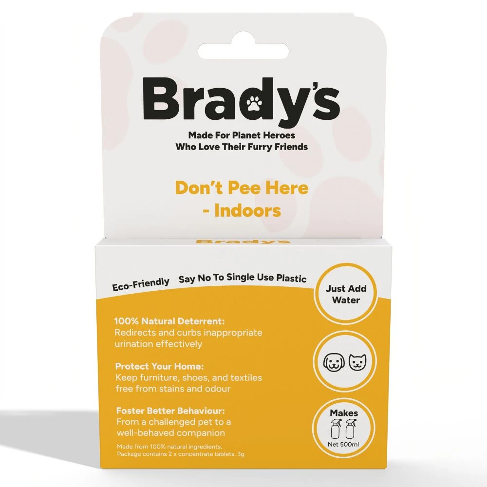 Brady's Don't Pee Here Spray Tablet For Dogs 3 Brady's Don't Pee Here Spray Tablet For Dogs