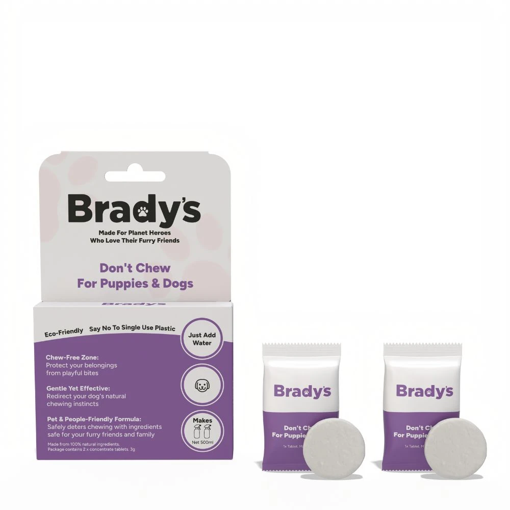 Brady's Don't Chew Spray Tablet For Puppies & Dogs 5 Brady's Don't Chew Spray Tablet For Puppies & Dogs - Image 3