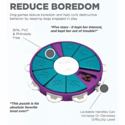 Outward Hound Nina Ottosson Dog Puzzle Toy Interactive Treat Dispenser | Dog Twister 10 Outward Hound Nina Ottosson Dog Puzzle Toy Interactive Treat Dispenser | Dog Twister -Petkit Shop outward hound dog toy nina ottosson dog puzzle toy interactive treat dispenser dog twister 4536022630503